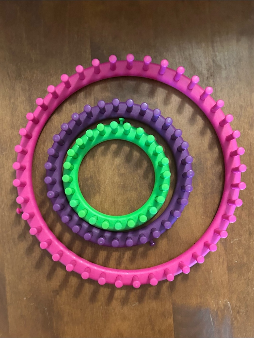 Set of 3 Round Knitting Looms